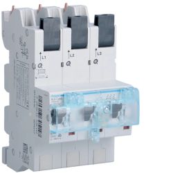 Hager HTS350C SLS-Schalter 50A, Typ Cs, 3 polig, für Sammelschiene, QuickConnect