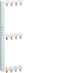 Hager KCF668L Phasenschiene vertikal, 3+N 3-reihig links