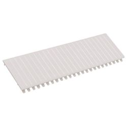 Hager S35S Abdeckstreifen universZ brechbar für 12PE RAL9010 reinweiß 219mm