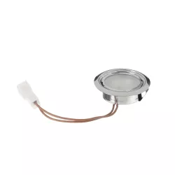 Halogenlampe komplett Birne:189351-12V/20W-Lampe d=64/49mm AMP kodiert 00602812
