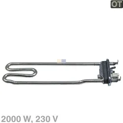Heizelement Bosch 00655855 IRCA 2346364R mit Sensor für Waschmaschine Toplader