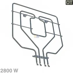 Heizelement oben Siemens 00471375 EGO 20.35610.000 für Backofen