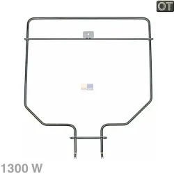 Heizelement Oberhitze 1300W 230V für Backofen 00709722 709722