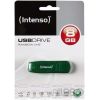 Intenso USB 2.0 Stick 8GB, Rainbow Line, grün 15-900-015