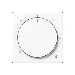 JUNG A 1749 BF WW Abdeckung Raumtemp aws glz div.Symbole