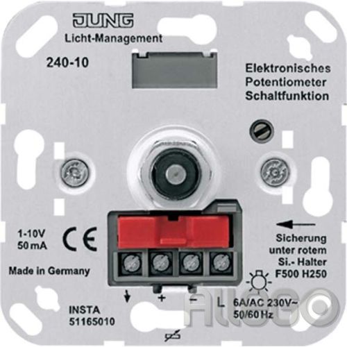 Bild: Jung Elek.Potentiometer für EVGs/Trafos 240-10