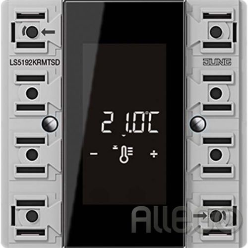 Bild: Jung KNX Kompakt Raumcontroller-Modul LS5192KRMTSD 2fach Jung KNX Kompakt Raumco