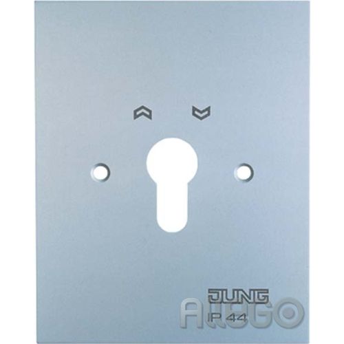 Bild: Jung Metall-Abdeckung 125x100mm m.Symbole 4.28 WUG
