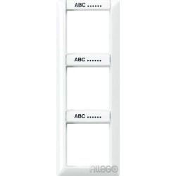 Jung Rahmen 3-fach aws senkrecht AS 583 NA WW