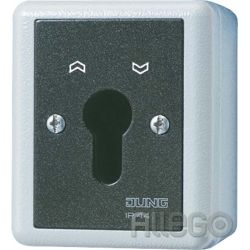 Jung Schlüsselschalter 10AX 250V 2-pol. 804.28 G
