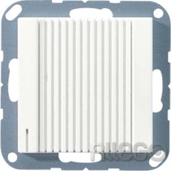 Jung Signalgeber aws kompl.mit Tragring A 567 S WW