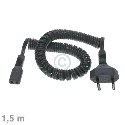 Kabel Ladekabel Netzkabel 1,5m Rasierer Universal 67030305