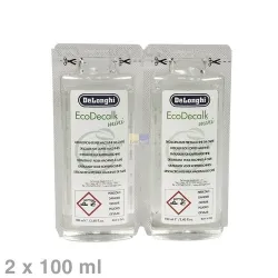 KaffeemaschinenEntkalker DeLonghi EcoDecalkMini 2x100ml 5513292821 DeLonghi