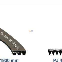 Keilrippenriemen wie 1930PJ4 AEG 5009773400/3 für Trockner