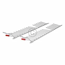 Klappstachel Set für Unterkorb, vorne, silber 12034645