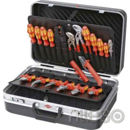 Bild: Knipex 002120 VDE-Werkzeugkoffer Elektro