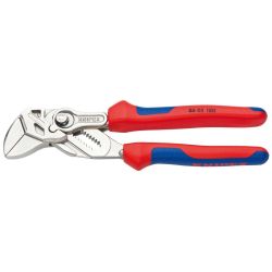 KNIPEX 86 05 180 SB Wasserpumpenzange 180mm isol 2Komp Rillengel