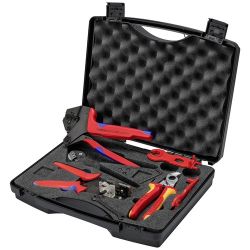 KNIPEX 97 91 04 V01 Werkzeugkoffer für Photovoltaik MC4