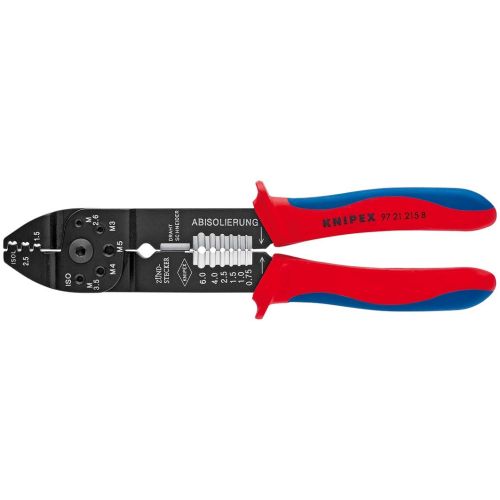 Bild: KNIPEX Crimpzange brüniert 215 mm