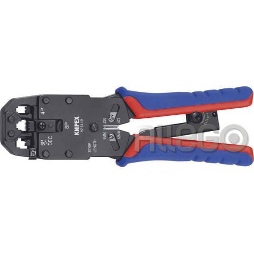 Bild: Knipex Crimpzange für Westernstecker 97 51 12 SB