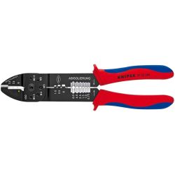 KNIPEX Crimpzange schwarz lackiert 240 mm