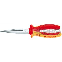 Knipex Flachrundzange 200 mm 2616 gerade (Storchenschnabel)