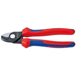 KNIPEX Kabelschere mit Mehrkomponenten-Hüllen