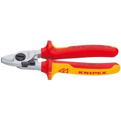 KNIPEX Kabelschere mit Öffnungsfeder