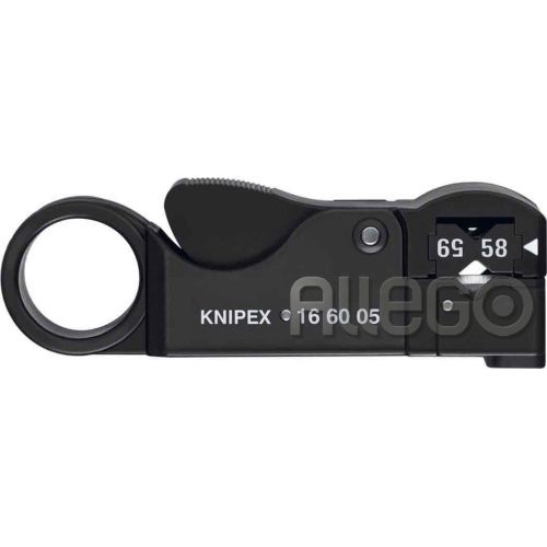 Bild: Knipex Koax-Abisolierwerkzeug 16 60 05 SB