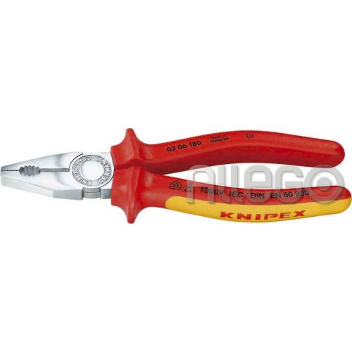 Bild: Knipex Kombizange VDE 1000 V 200 mm 0306 E 454 129