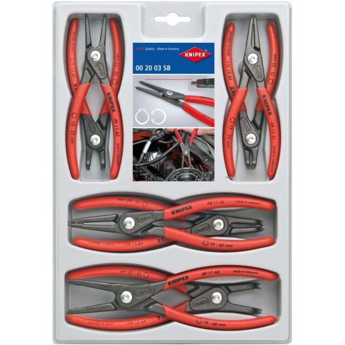 Bild: KNIPEX Praezesions- Sicherungsringzangen-Set