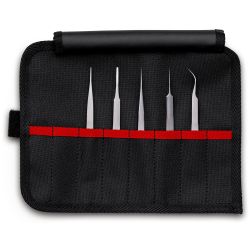 KNIPEX Präzisionspinzetten-Set, 5tlg