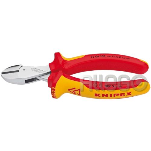 Bild: Knipex Seitenschneider X-Cut VDE 1000 V 160 mm 7306