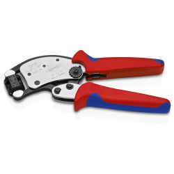 KNIPEX Twistor T Selbsteinst. Crimpzange f. Aderendhülsen