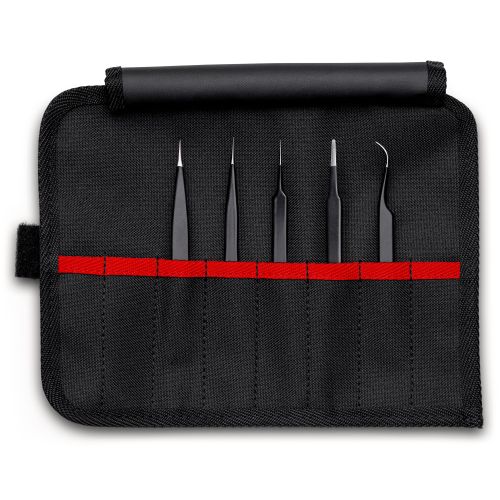 Bild: KNIPEX Universalpinzetten-Set, ESD 5tlg