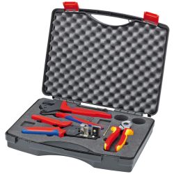 Knipex Werkzeugkoffer für Photovoltaik (979101), B-Ware!