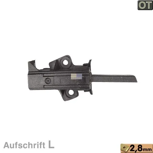 Bild: Kohle kpl. mit Halter 2,8mmAMP Aufschrift L für AEG-Motoren 899645425095
