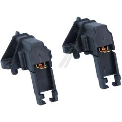 Kohlebürsten-Set für Waschmaschine Schunk 10000737 2 Stück, linksdrehend