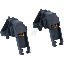 Kohlebürsten-Set für Waschmaschine Schunk 10000737 2 Stück, linksdrehend