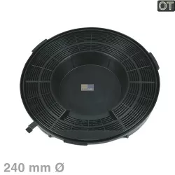Kohlefilter 240mmØ Wpro 484000008576 für Dunstabzugshaube