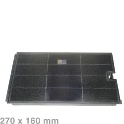 Kohlefilter Bauknecht 484000008675 Type35 266x158mm wpro für Dunstabzugshaube