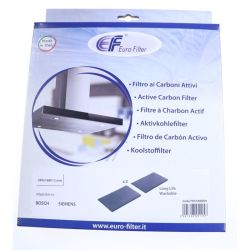 Kohlefilter für Dunstabzugshaube Eurofilter FKS180BSH Langzeitfilter, waschbar