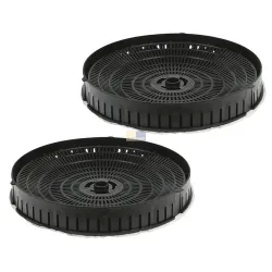 Kohlefilter Whirlpool 484000008824 CHF57 175mmØ Wpro für Dunstabzugshaube 2Stk