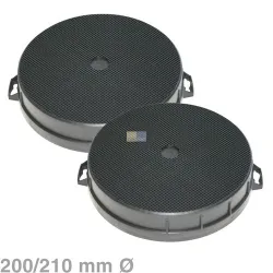 Kohlefilter wie Bosch 00353121  200/210mmØ für Dunstabzugshaube