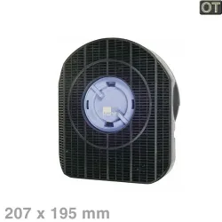Kohlefilter Wpro 484000008577 Type200 CHF200/1 200x180mm für Dunstabzugshaube