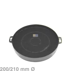 Kohlefilter Wpro 484000008579 210mmØ CHF210/1 für Dunstabzugshaube 481281718524