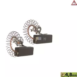 Kohlen 10x6,4x28mm 4,8mmAMP für Miele 3320630 für Waschmaschine Miele