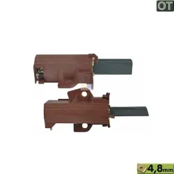 Kohlen mit Halter 4,8mmAMP Candy 49028931 für Waschmaschine Candy Hoover