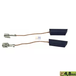 Kohlen wie Siemens 8x6,3x25mm 4,8mmAMP für Waschmaschine