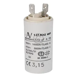 Kondensator 3,15µF Neff 00155048 für Dunstabzugshaube